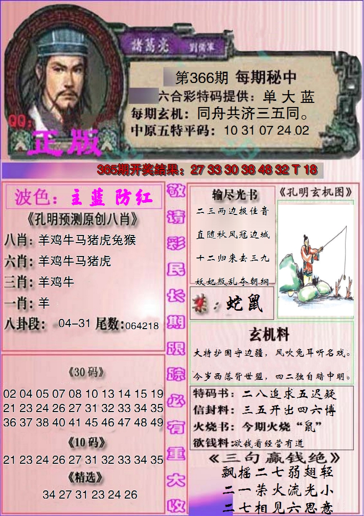 2024366期一代孔明报