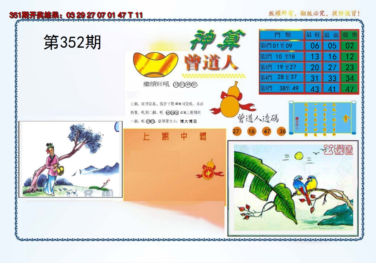 2024352期4-神算