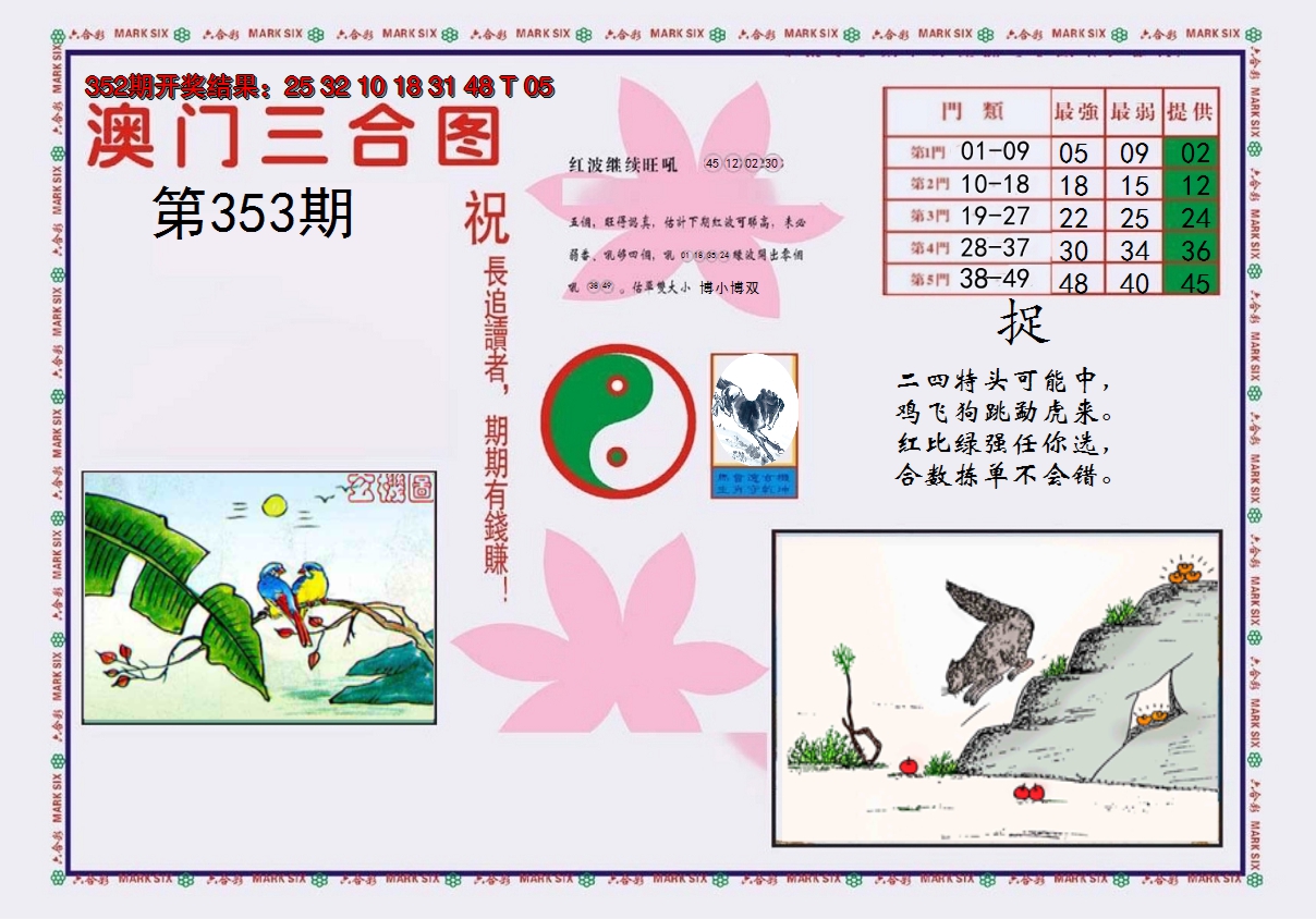2024353期4-澳门三合