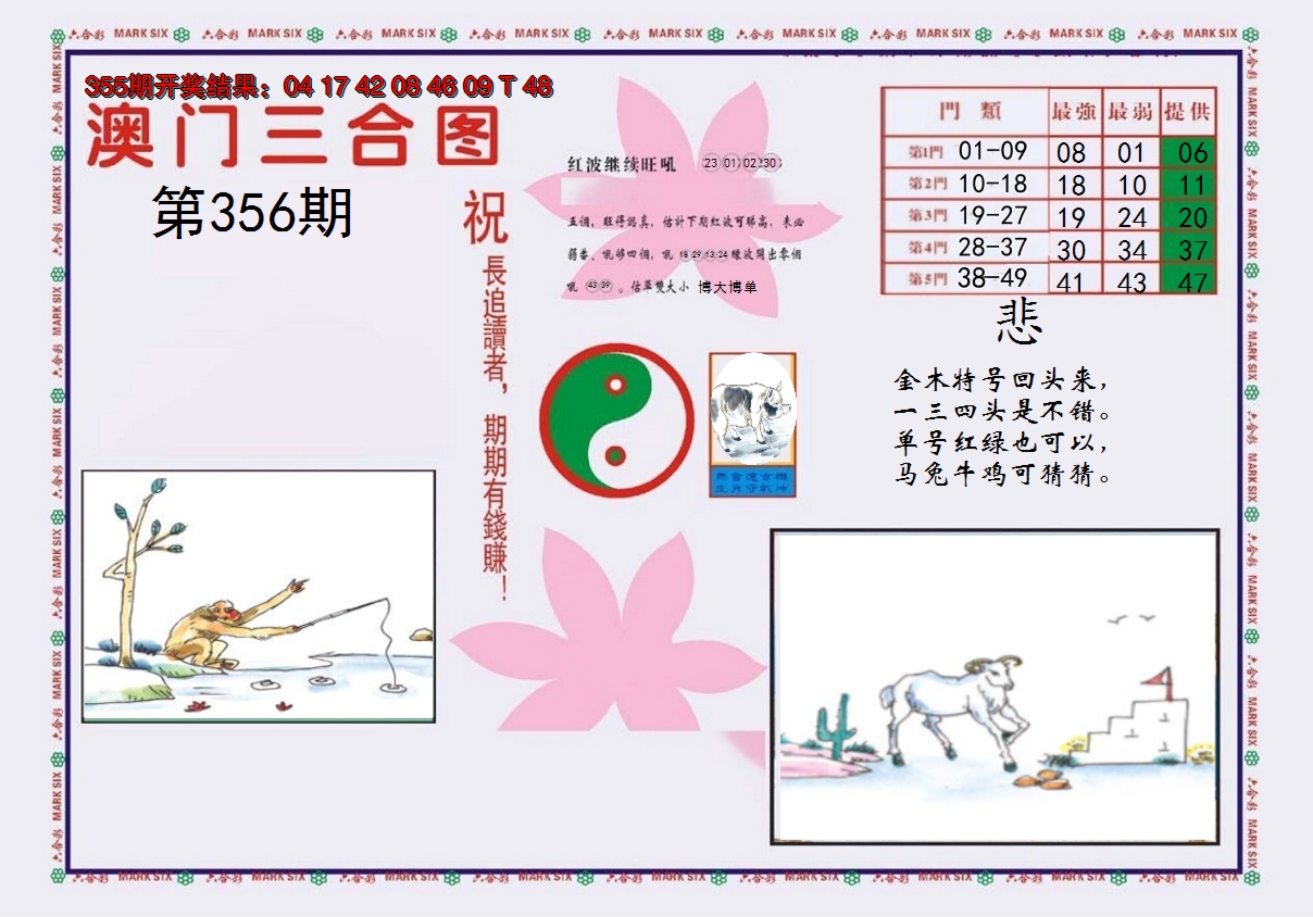 2024356期4-澳门三合