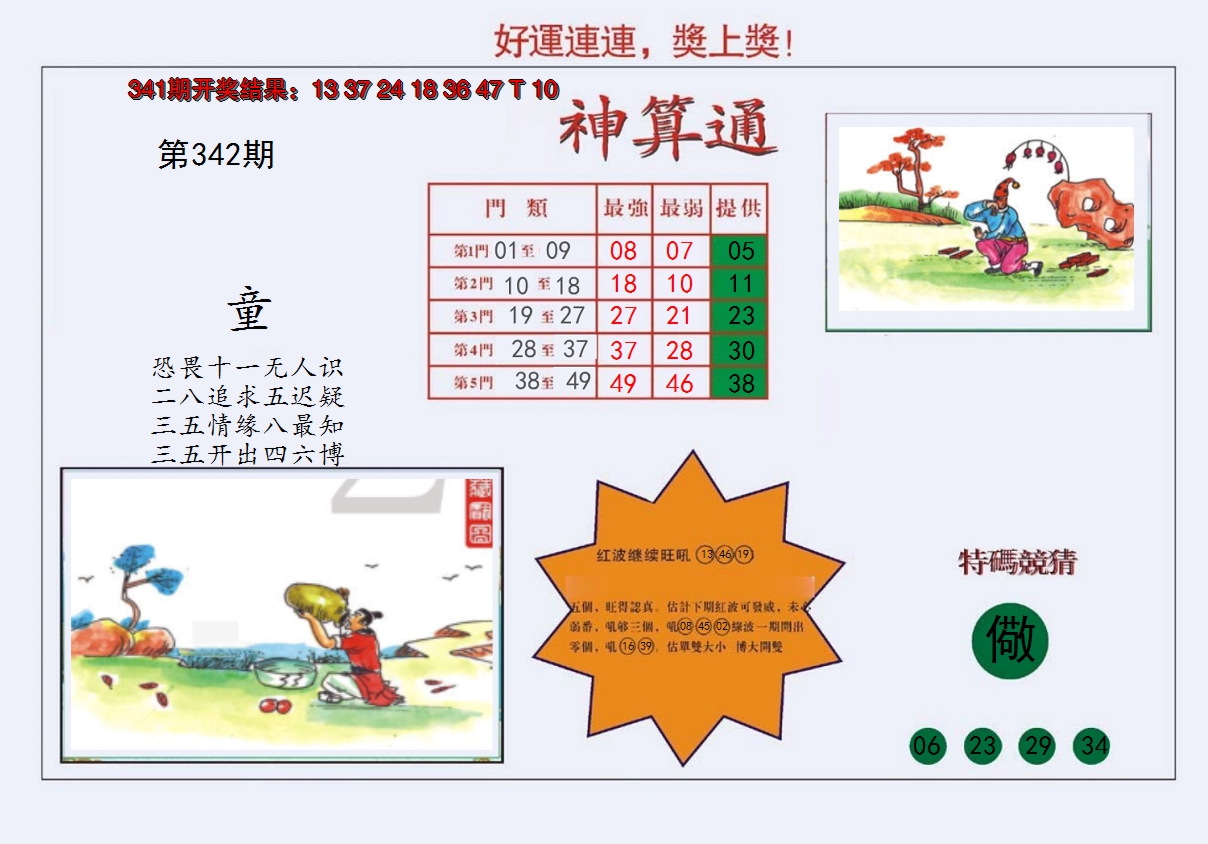 2024342期4-台湾神算