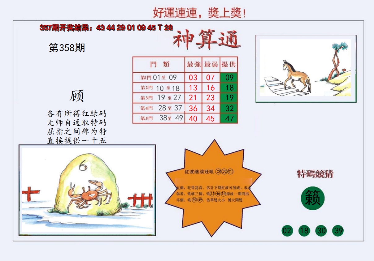2024358期4-台湾神算