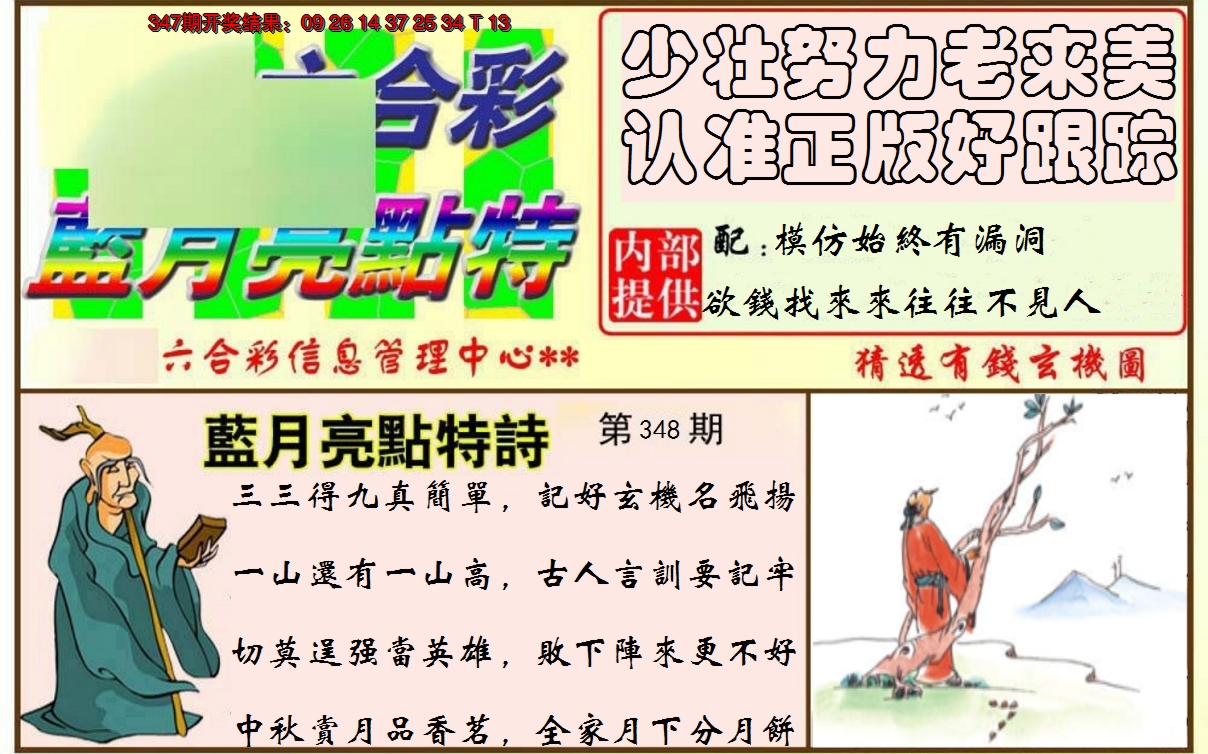 2024348期蓝月亮点特码