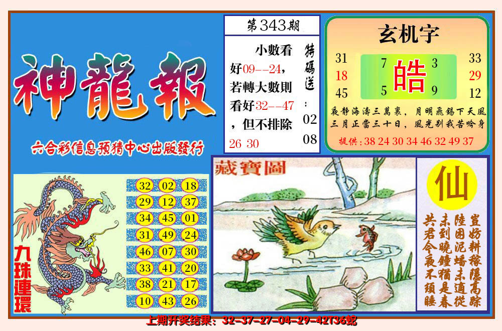 2024343期神龙报