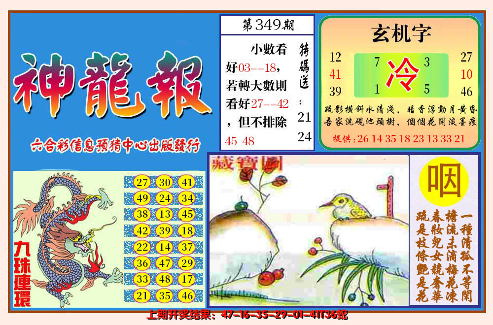 2024349期神龙报