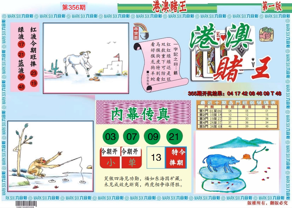2024356期港澳赌王A