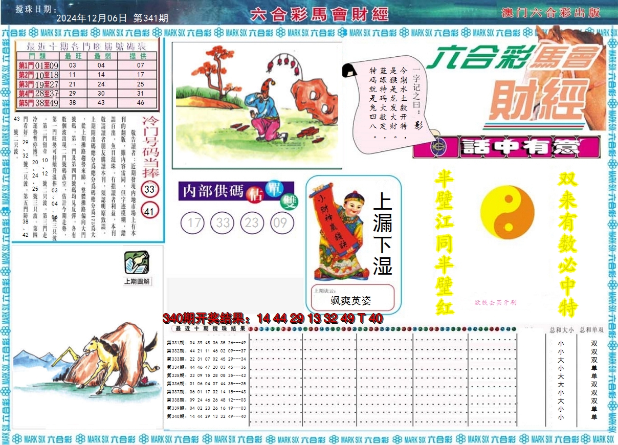 2024341期马会财经A