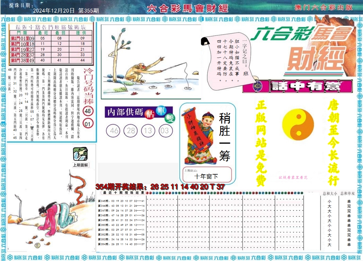 2024355期马会财经A