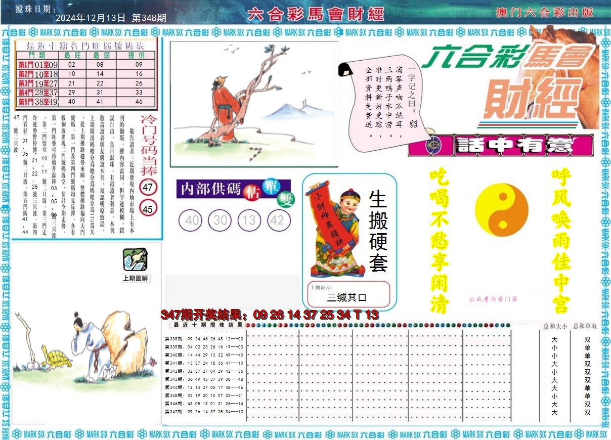 2024348期马会财经A