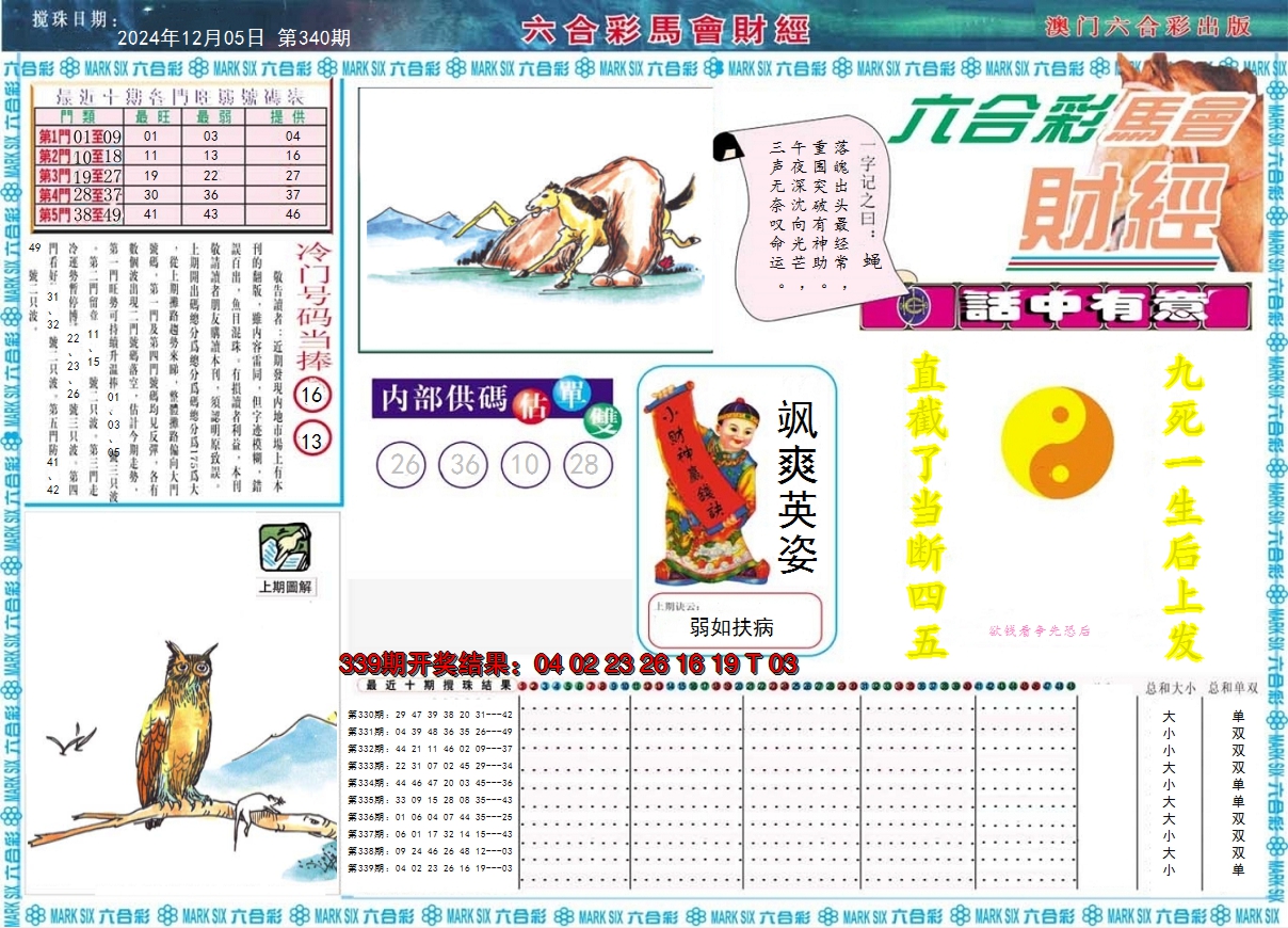 2024340期马会财经A