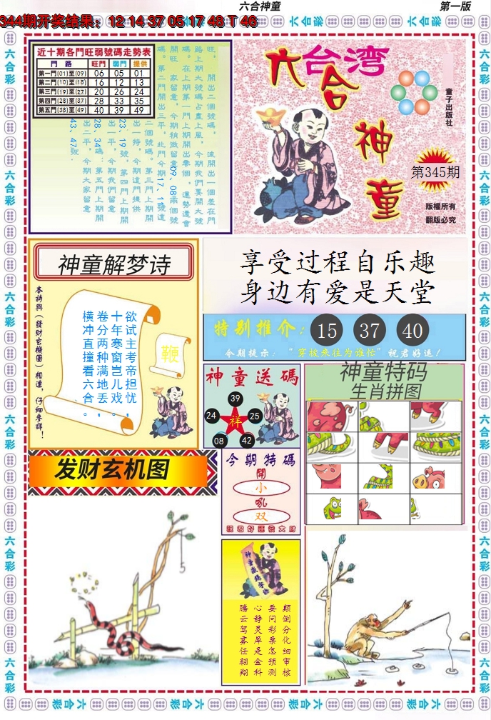 2024345期六合神童A