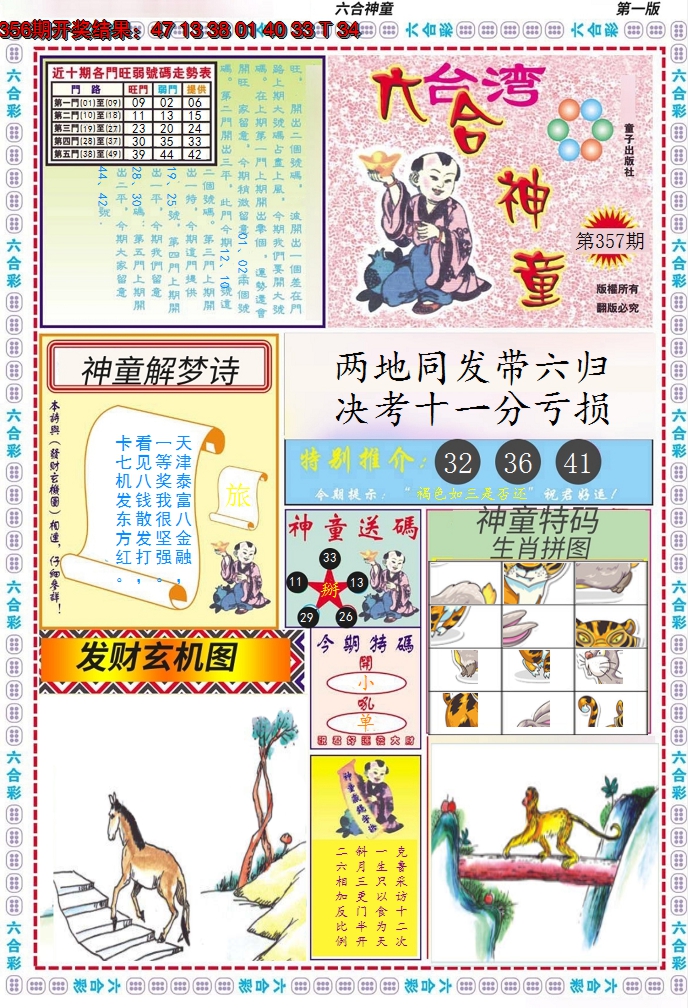 2024357期六合神童A