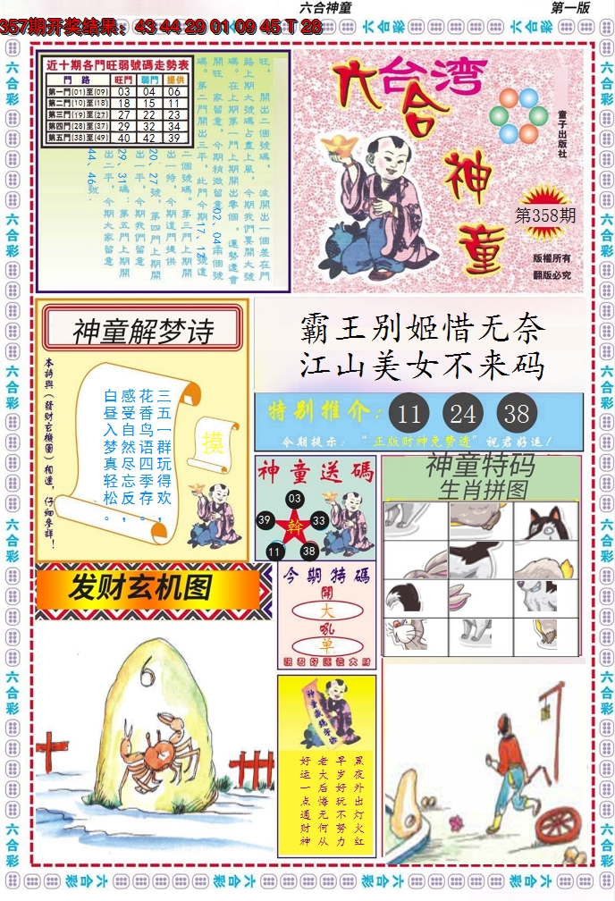 2024358期六合神童A