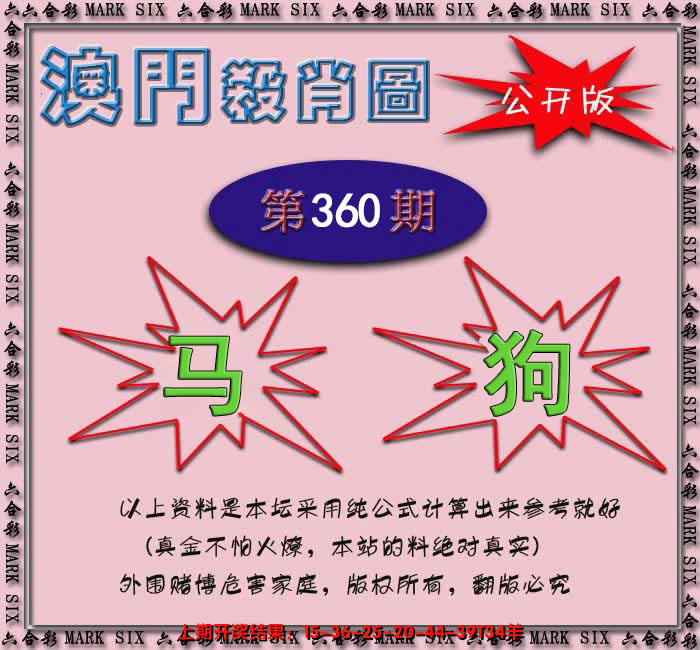 2024360期赛马会杀肖图
