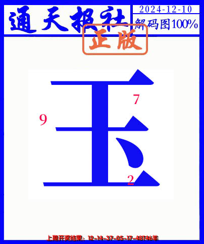 2024345期另解码图