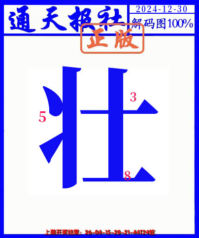 2024365期另解码图