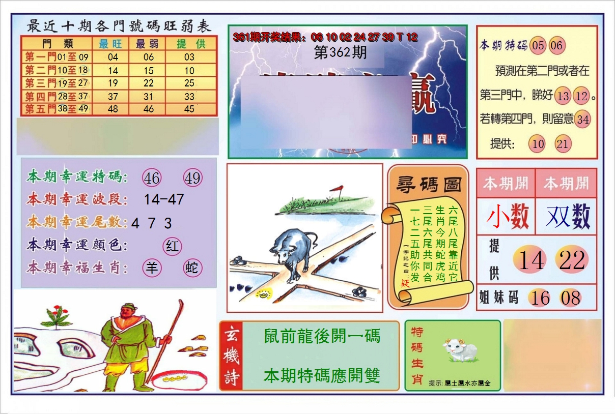 2024362期逢赌必羸