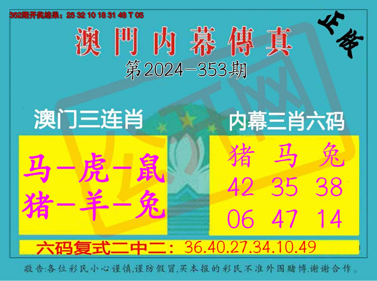 2024353期内幕传真三肖版