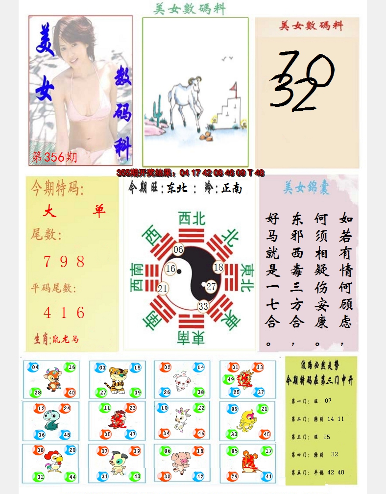 2024356期美女数码料