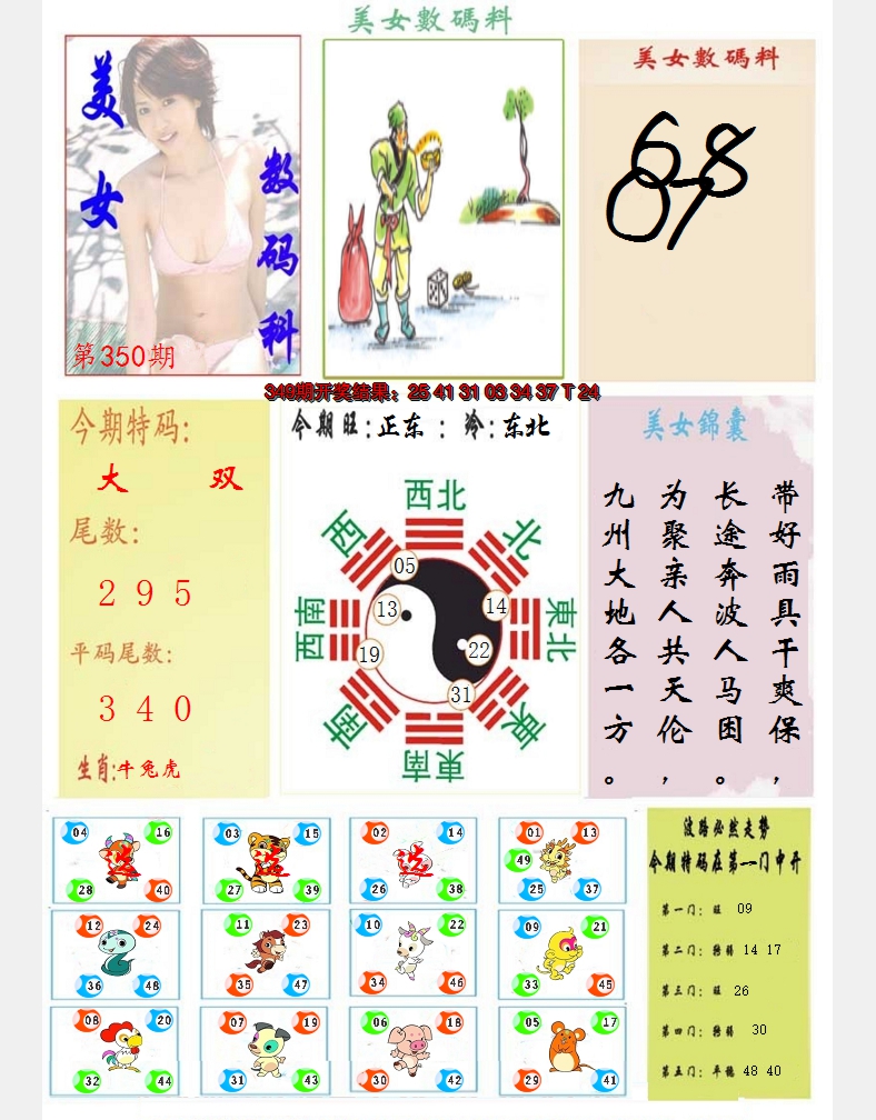 2024350期美女数码料