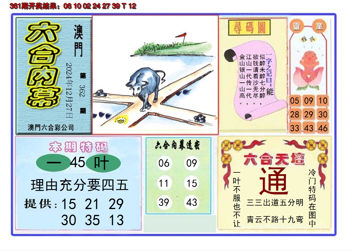 2024362期六合内幕