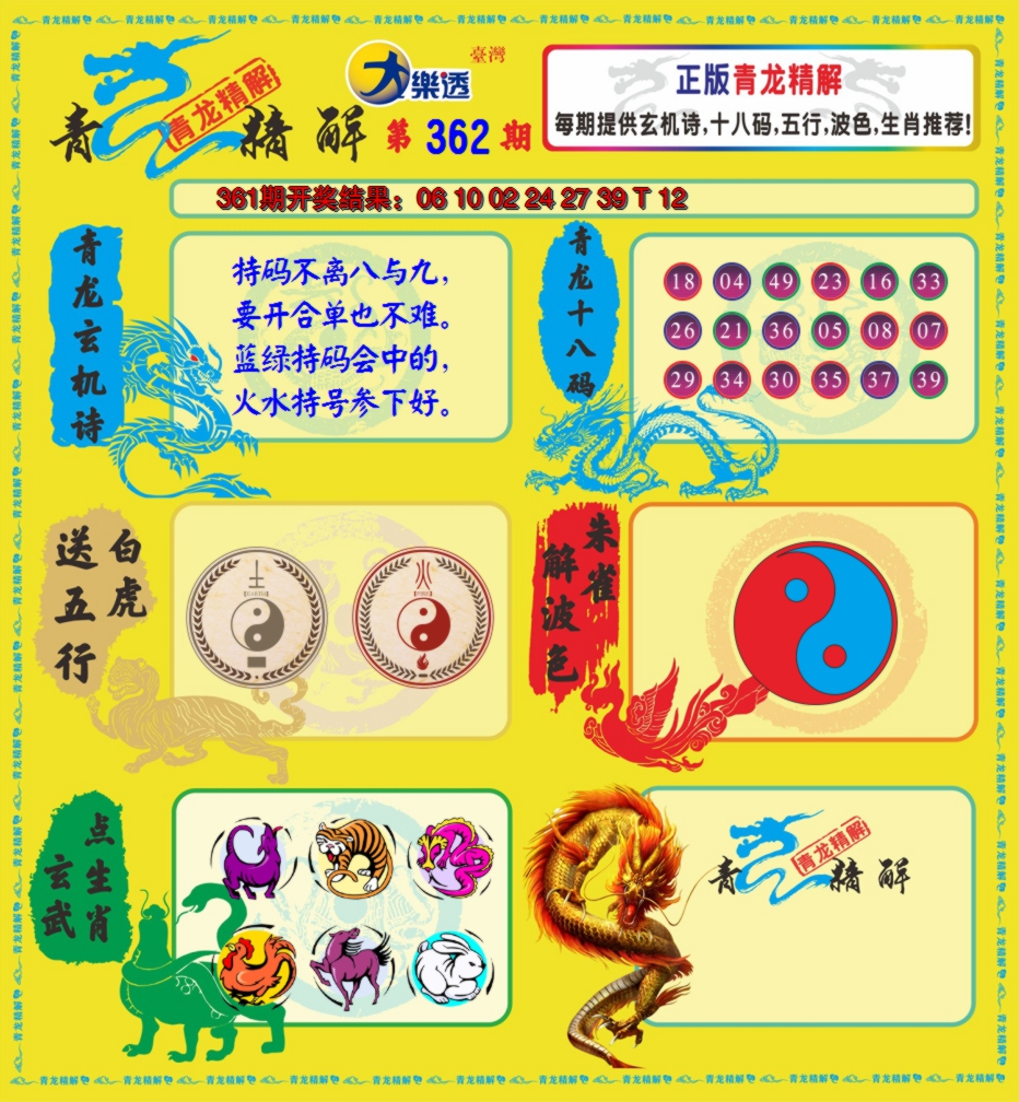 2024362期青龙精解