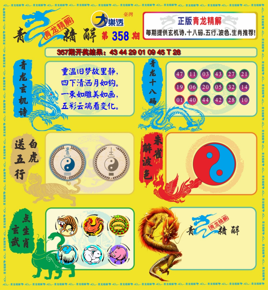 2024358期青龙精解