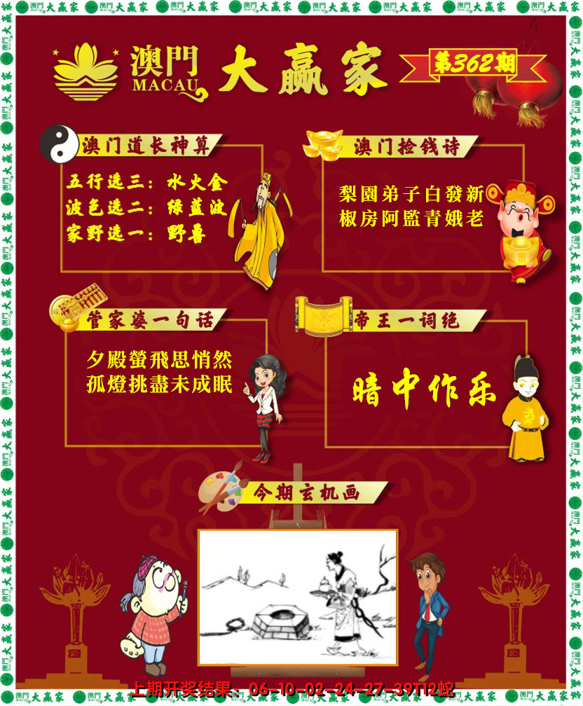 2024362期大赢家