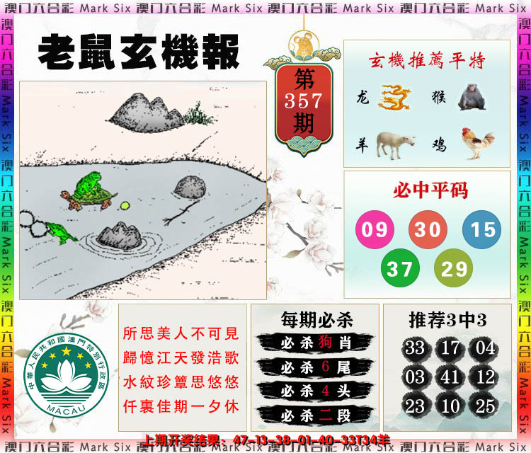 2024357期老鼠玄机报
