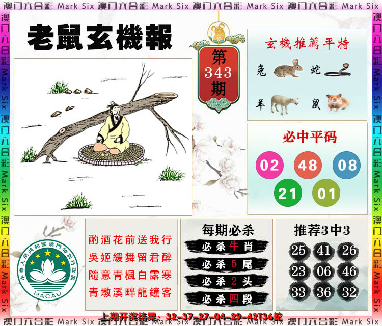 2024343期老鼠玄机报
