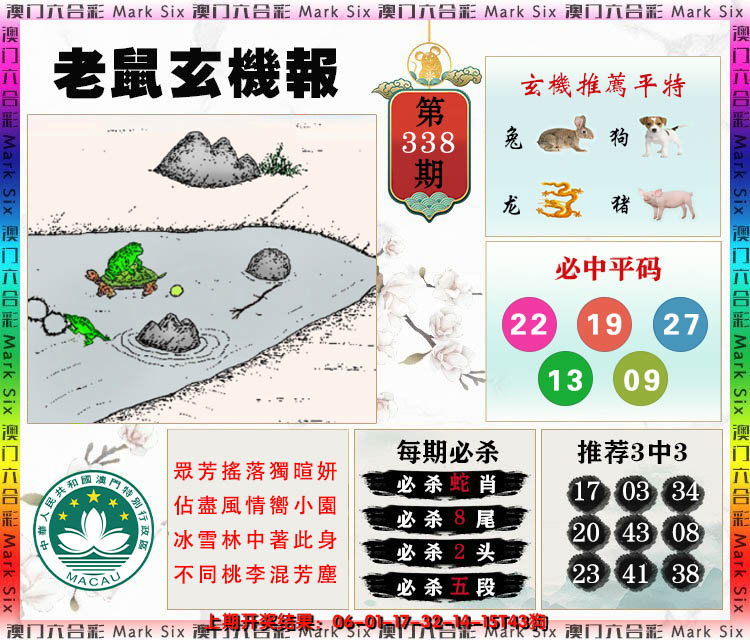 2024338期老鼠玄机报