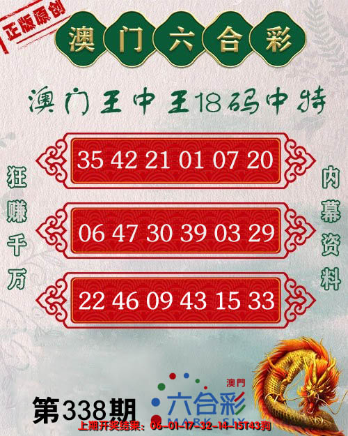 2024338期王中王18码