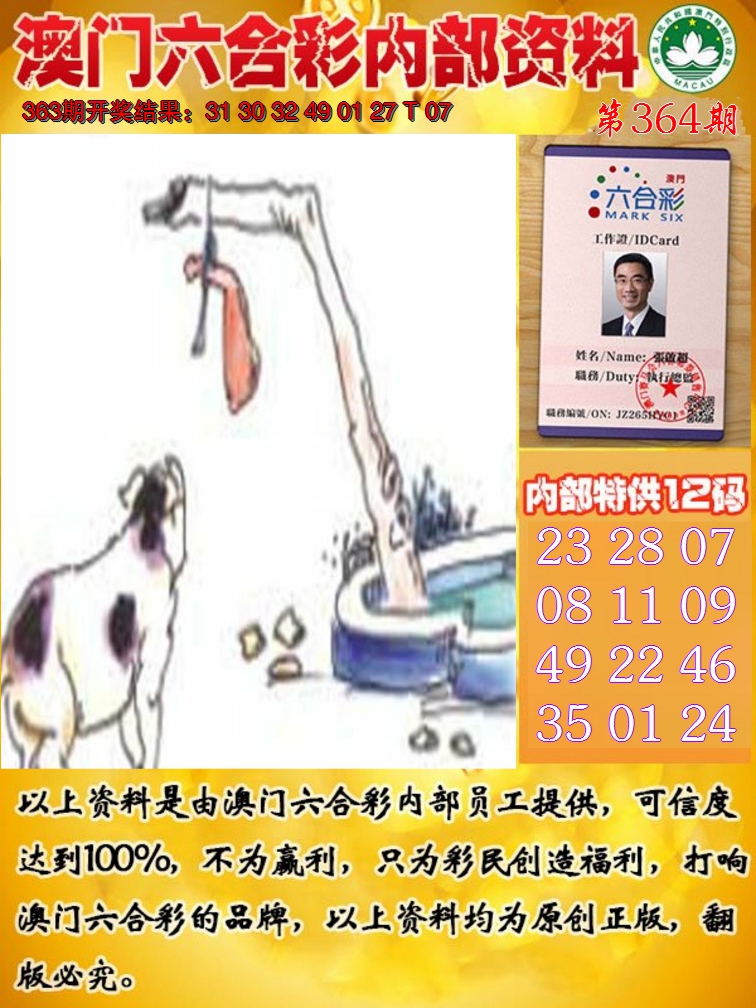 2024364期六合内部资料