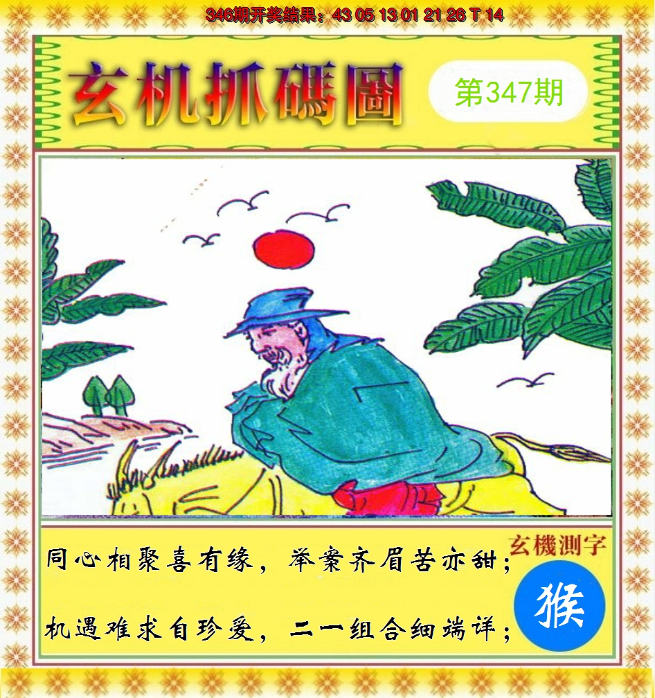 2024347期玄机抓码图