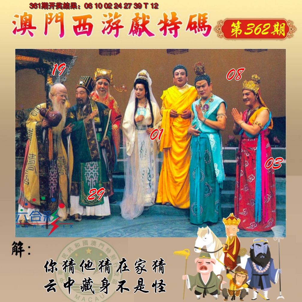 2024362期西游献码
