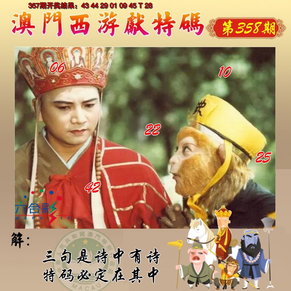2024358期西游献码