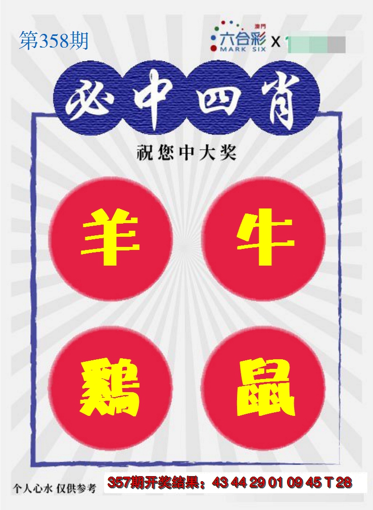 2024358期必中四肖S