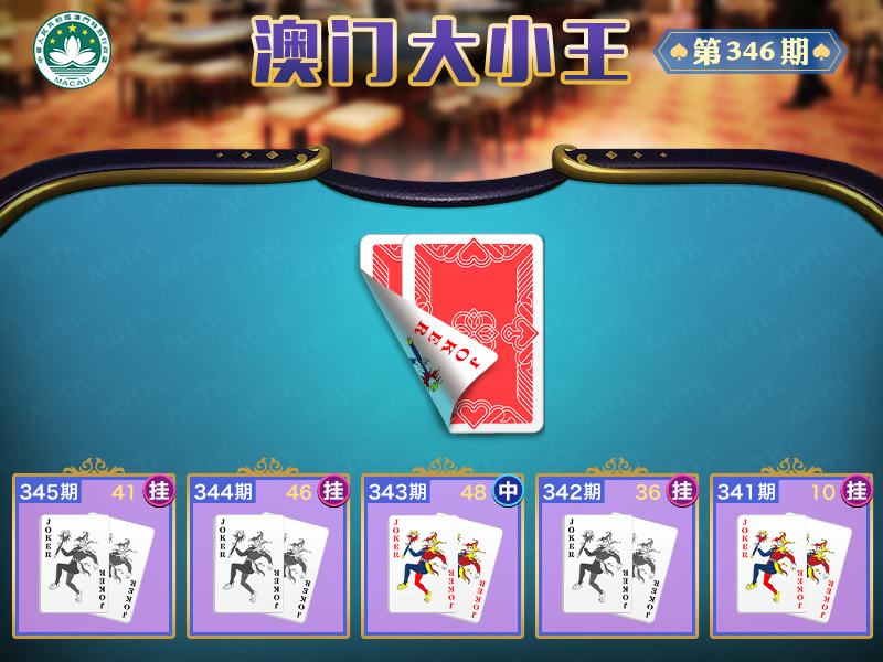 2024346期澳门大小王