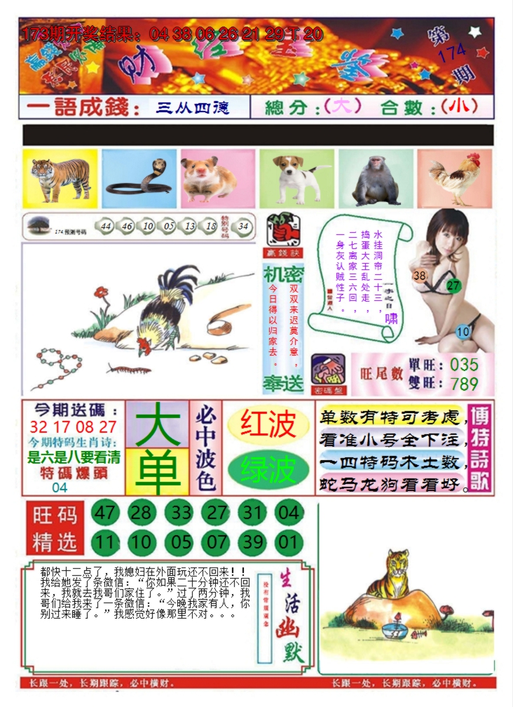 2024174期澳门财经宝鉴