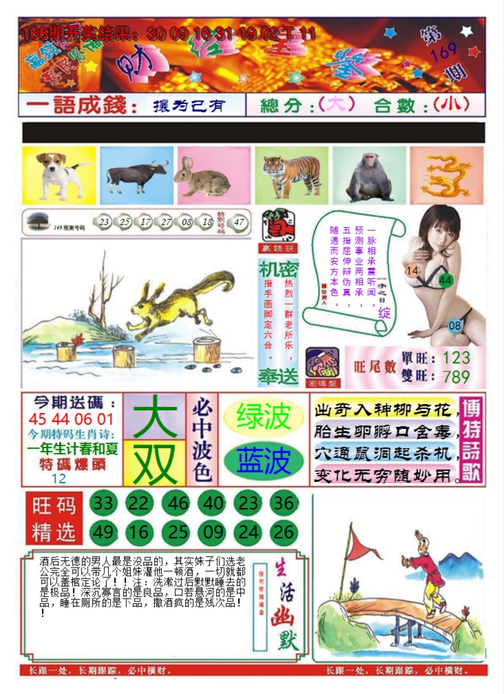 2024169期澳门财经宝鉴