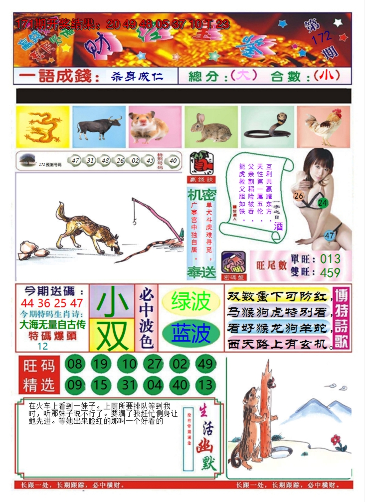 2024172期澳门财经宝鉴