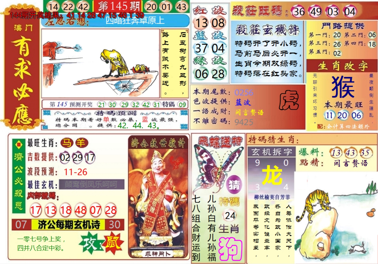 2024145期澳门有求必应