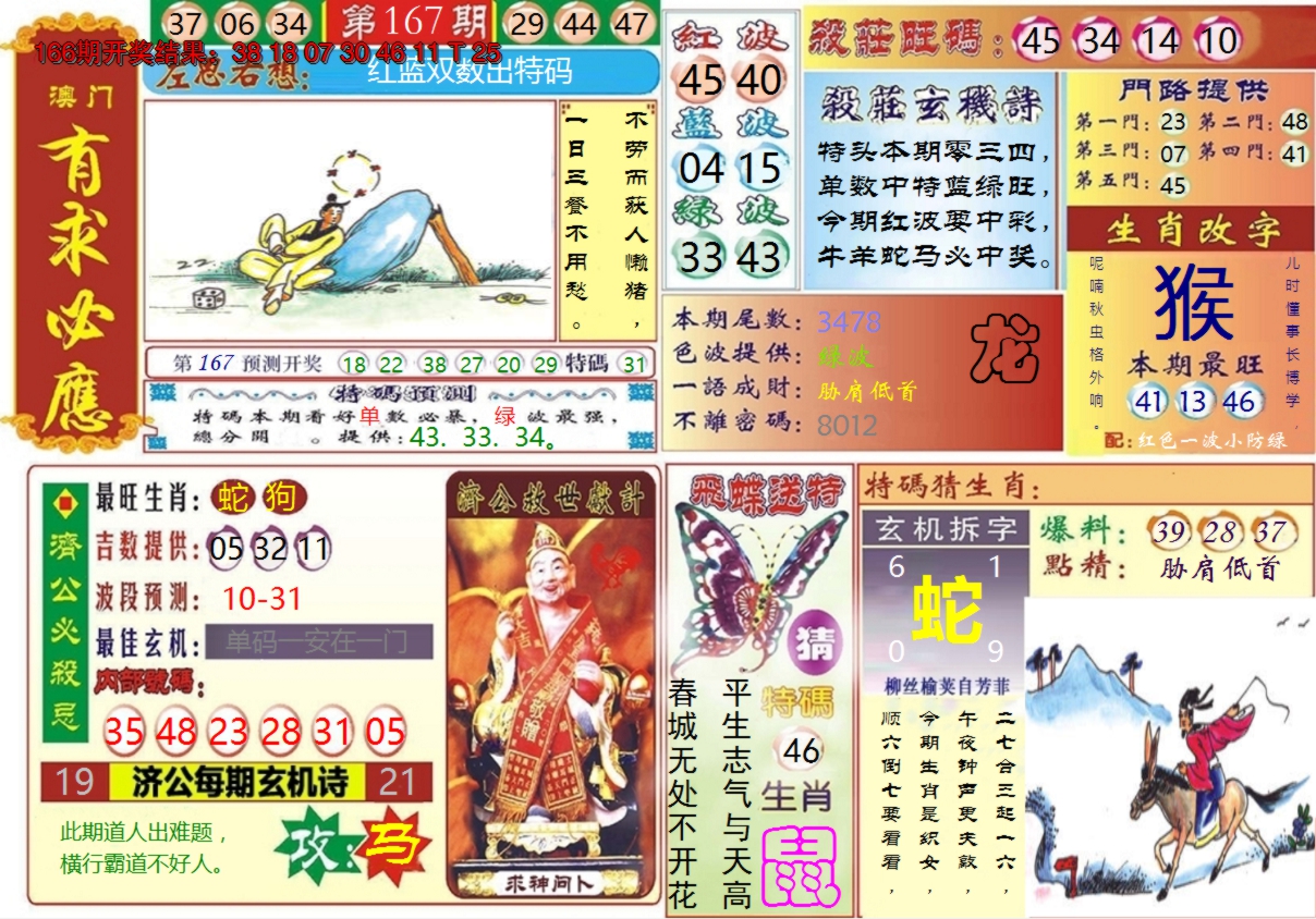 2024167期澳门有求必应