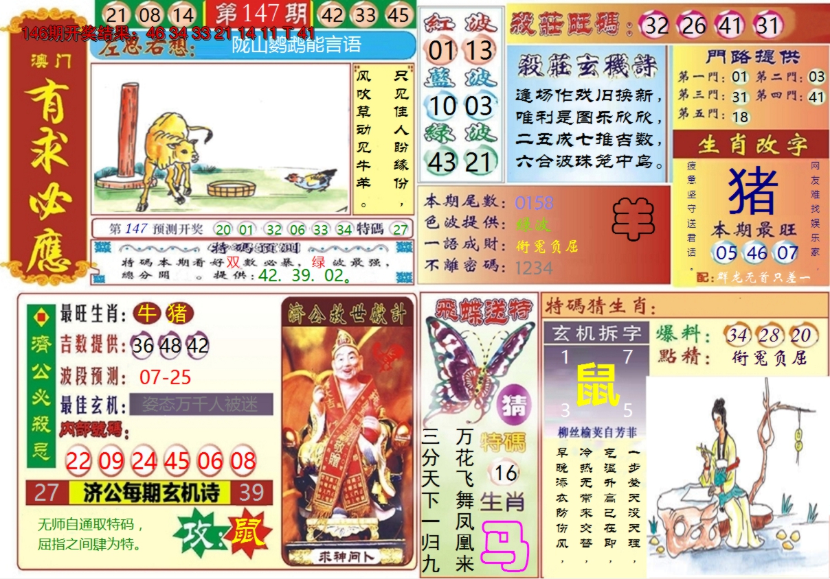 2024147期澳门有求必应