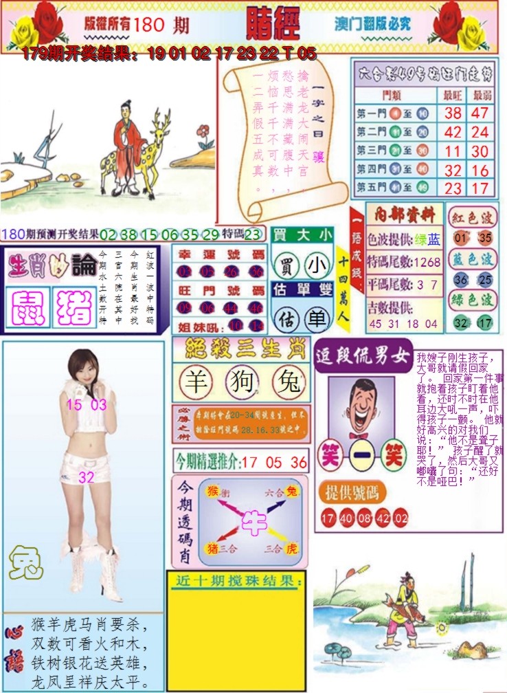 2024180期澳门赌经