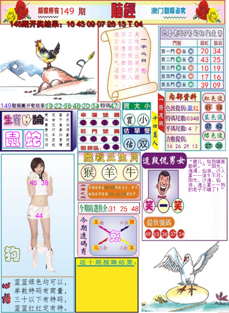 2024149期澳门赌经
