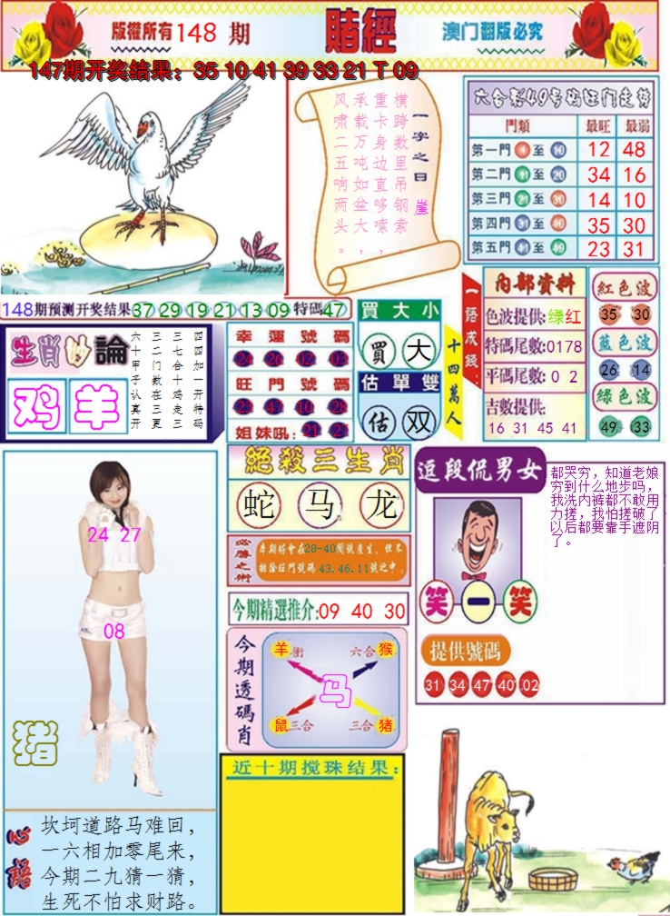 2024148期澳门赌经