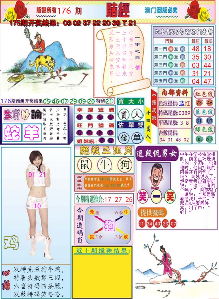 2024176期澳门赌经