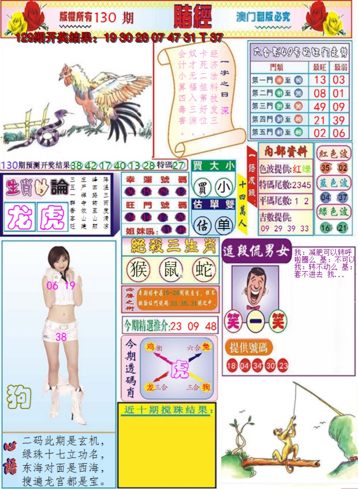 2024130期澳门赌经