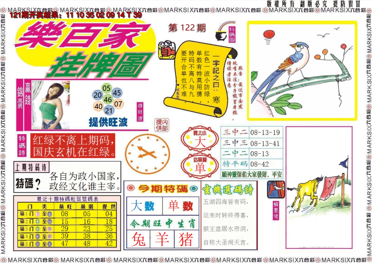 2024122期乐百家挂牌图